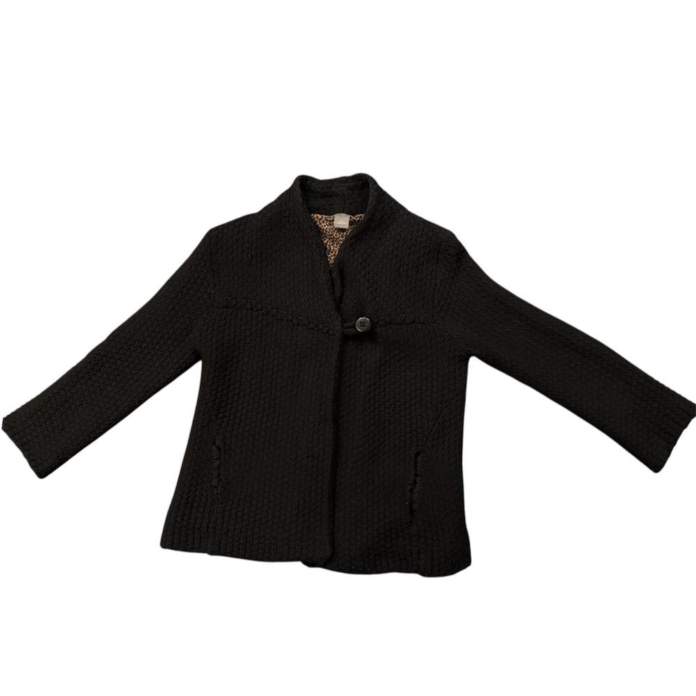 Ann Taylor Women's Black Knit 3/4 sleeve